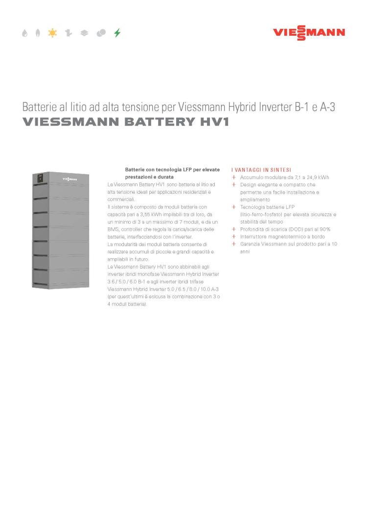 VIESSMANN BATTERY HV1