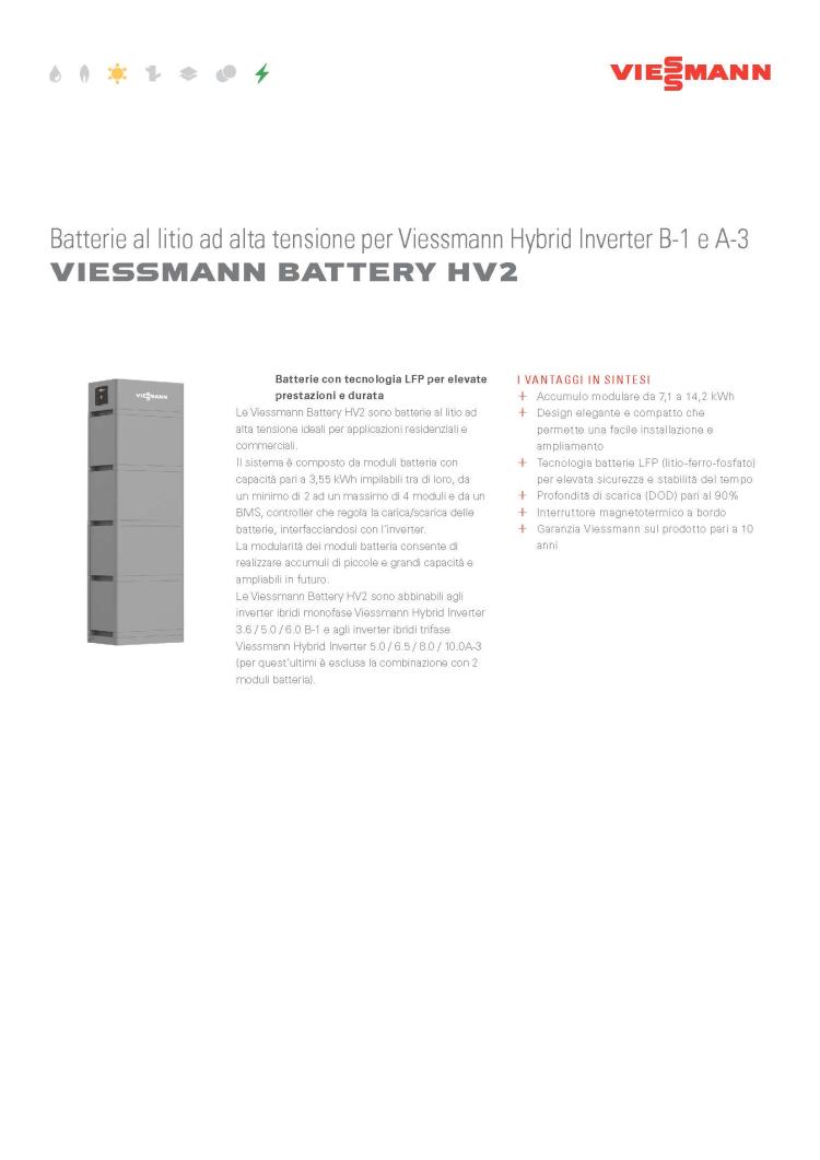 VIESSMANN BATTERY HV2